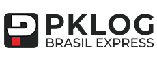 Logo da transportadora PKLog Brasil Express